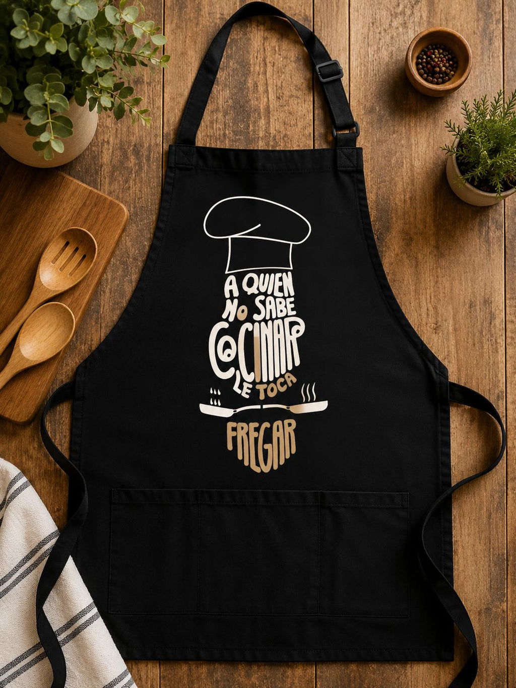 Custom DTF Full-Length Apron