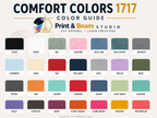 Custom Comfort Colors 1717, DTF Printed Logo Shirt