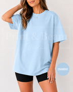 Custom Comfort Colors 1717, DTF Printed Logo Shirt