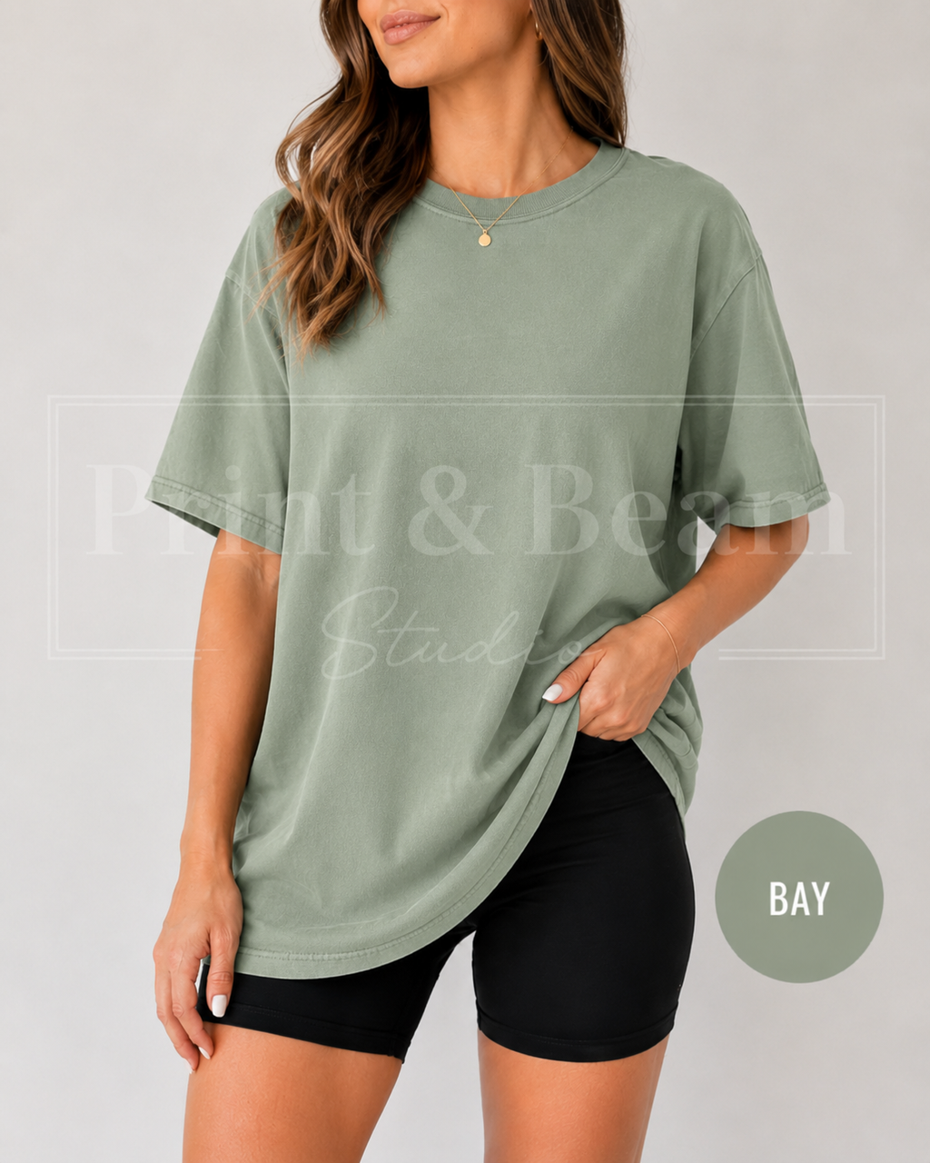 Custom Comfort Colors 1717, DTF Printed Logo Shirt