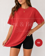 Custom Comfort Colors 1717, DTF Printed Logo Shirt