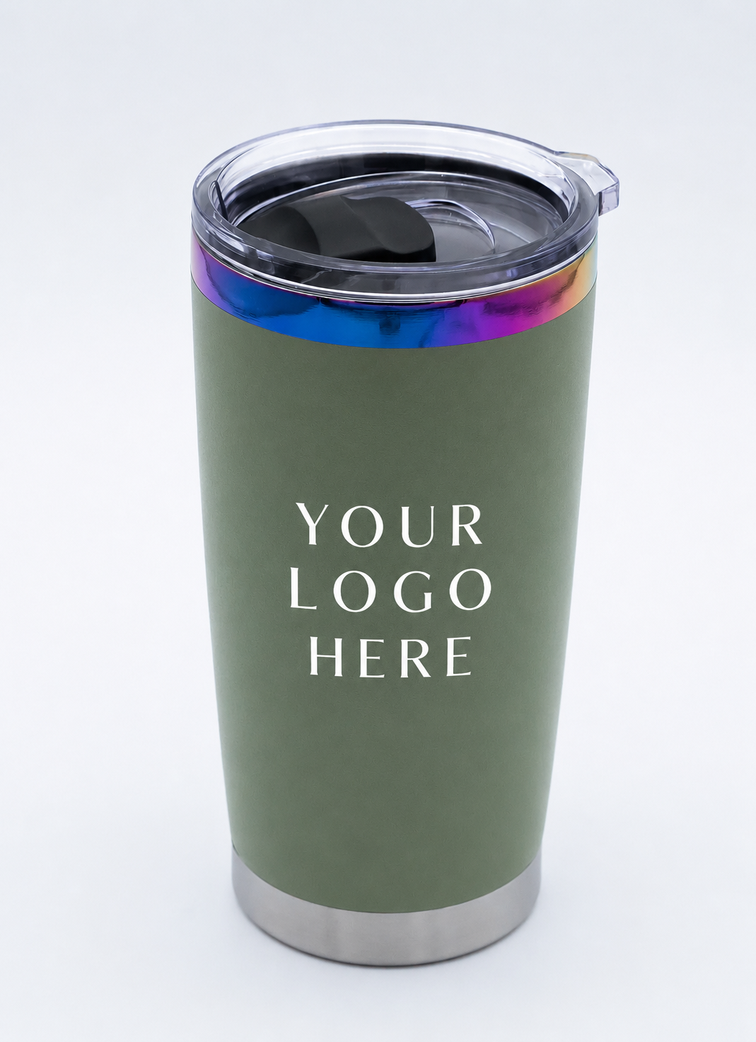 Custom Electroplated Ring 20 oz Coffee Tumbler
