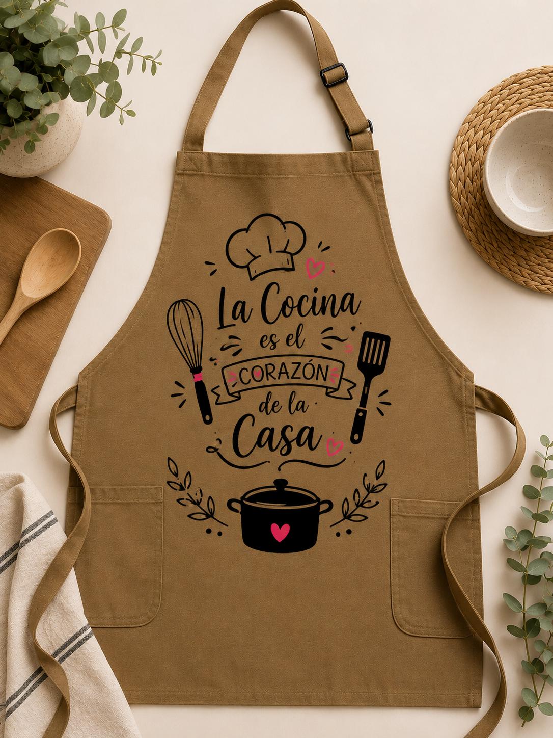 Custom DTF Full-Length Apron