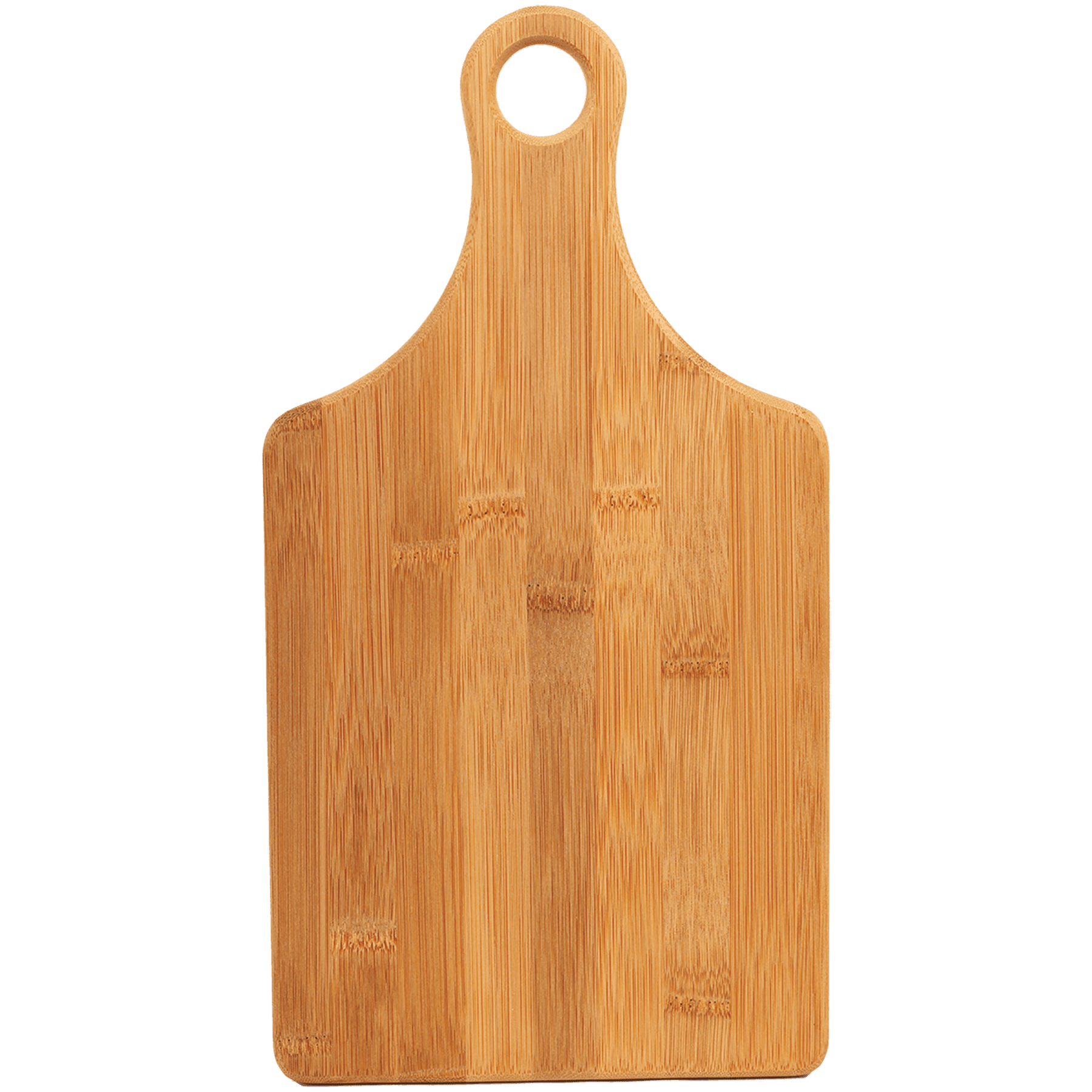 Custom Engraved Bamboo Paddle Shape Cutting Board