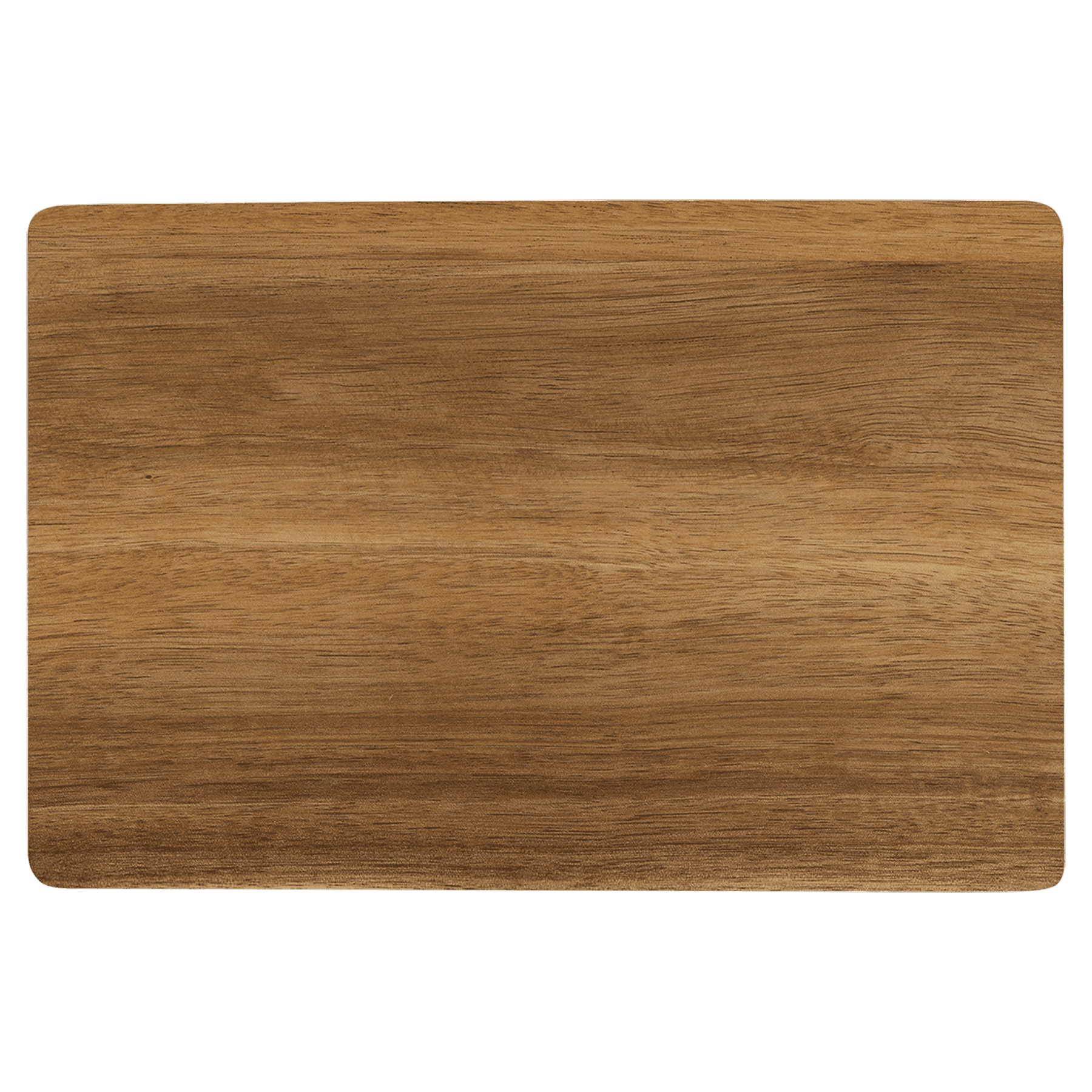 Custom Engraved Acacia Cutting Board with Drip Ring and Corner Hole