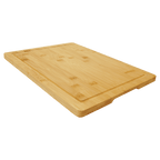 Custom Engraved Bamboo Cutting Board with Drip Ring