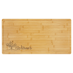 Custom Engraved Bamboo Charcuterie and Cutting Board