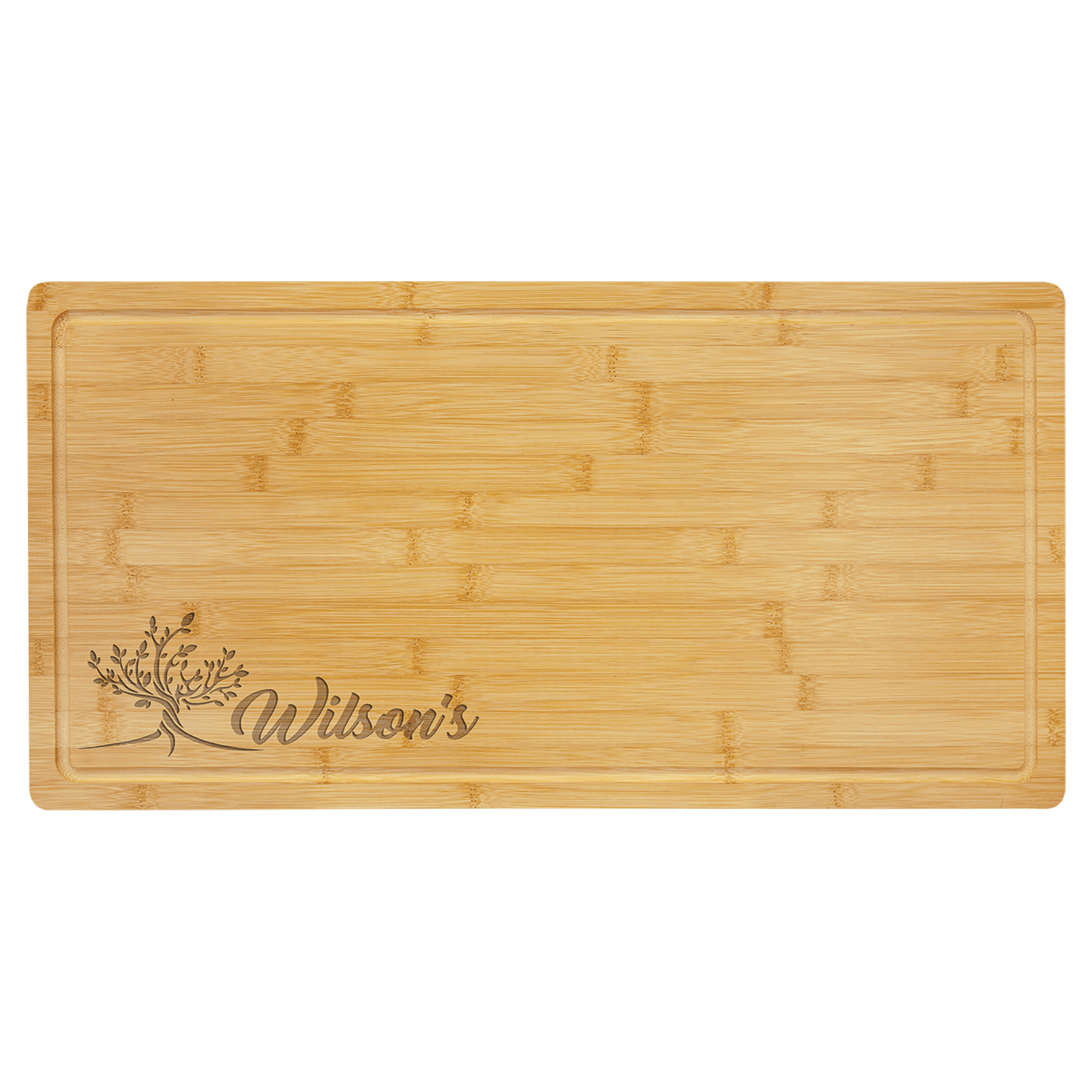 Custom Engraved Bamboo Charcuterie and Cutting Board