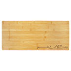 Custom Engraved Bamboo Charcuterie and Cutting Board