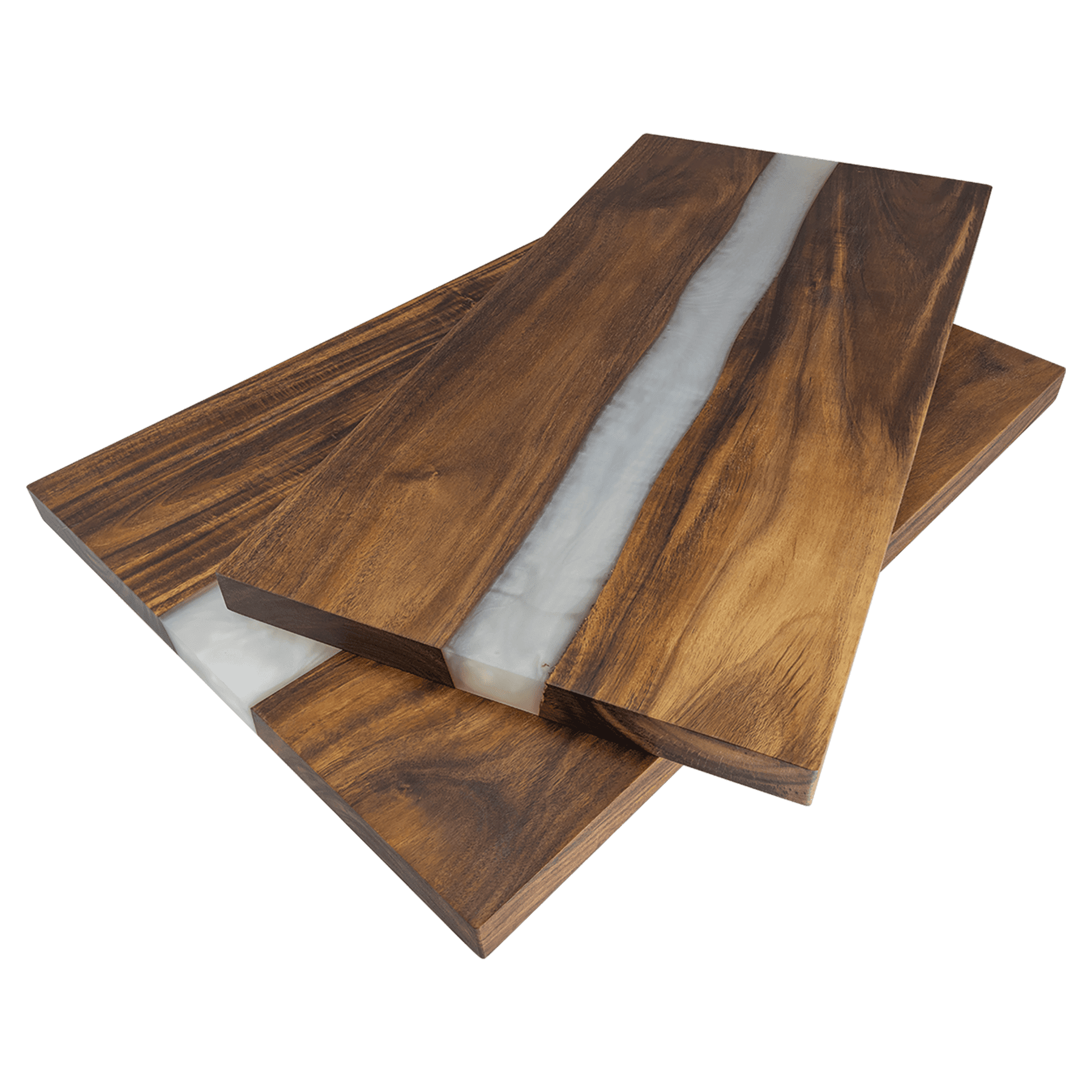 Custom Engraved Acacia Pearl Resin Serving Board