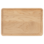 Custom Engraved Maple Cutting Board with Drip Ring