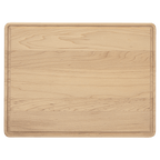 Custom Engraved Maple Cutting Board with Drip Ring