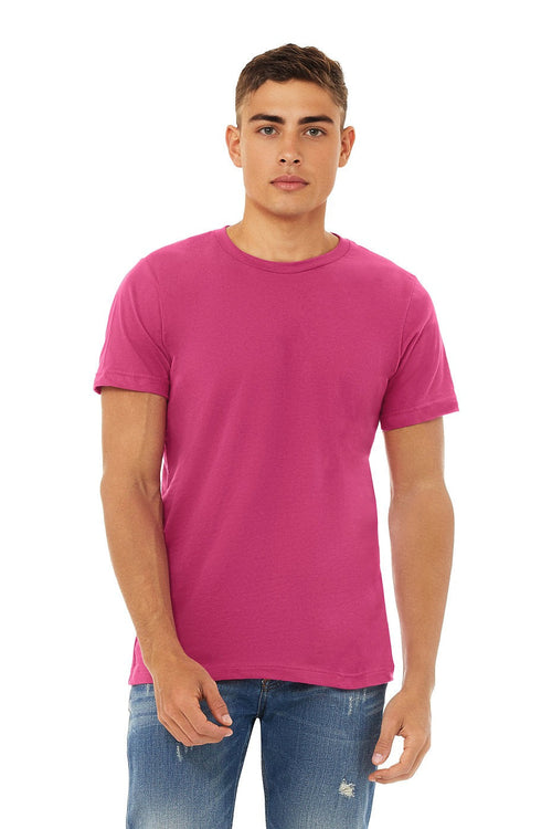 Bella+Canvas 3001 unisex tee in Berry