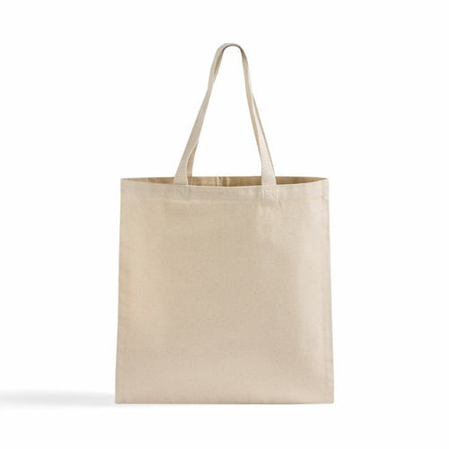 Custom DTF 12 oz Cotton Canvas Tote Bag - Natural
